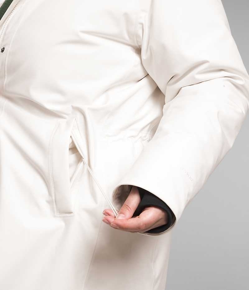 Parka The North Face Plus Arctic Femme Blanche | FRANCE FBQLK