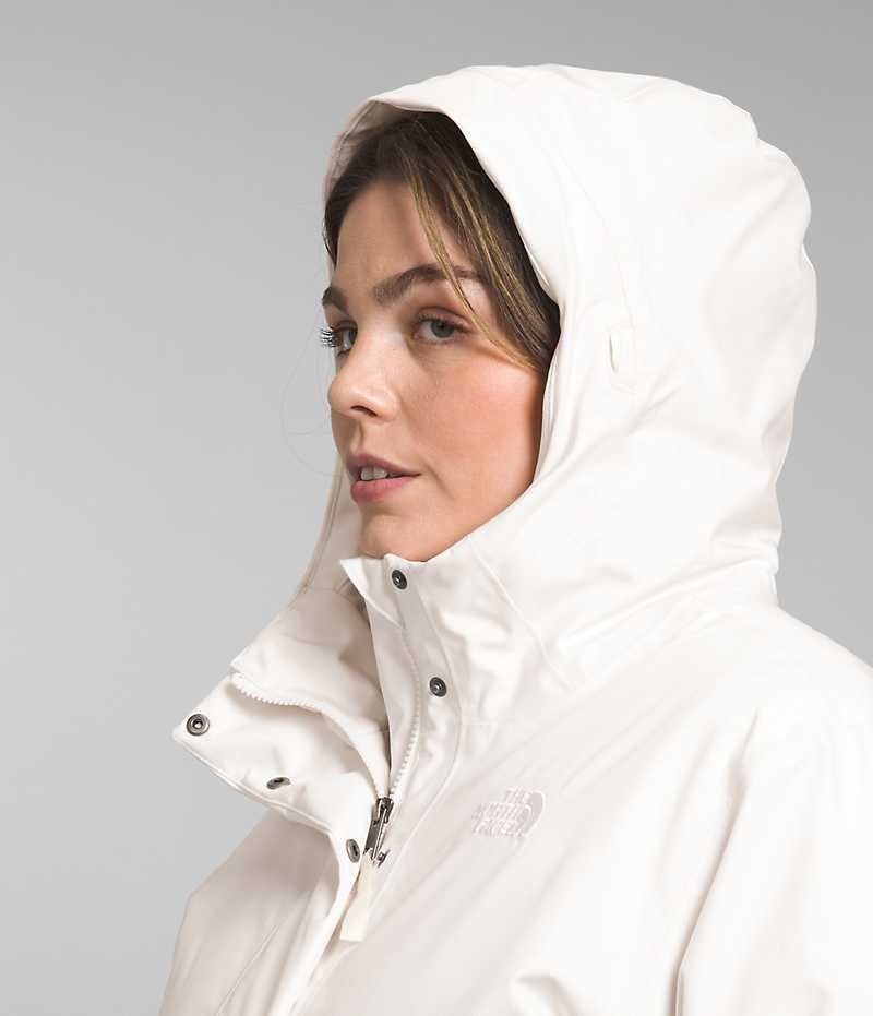 Parka The North Face Plus Arctic Femme Blanche | FRANCE FBQLK