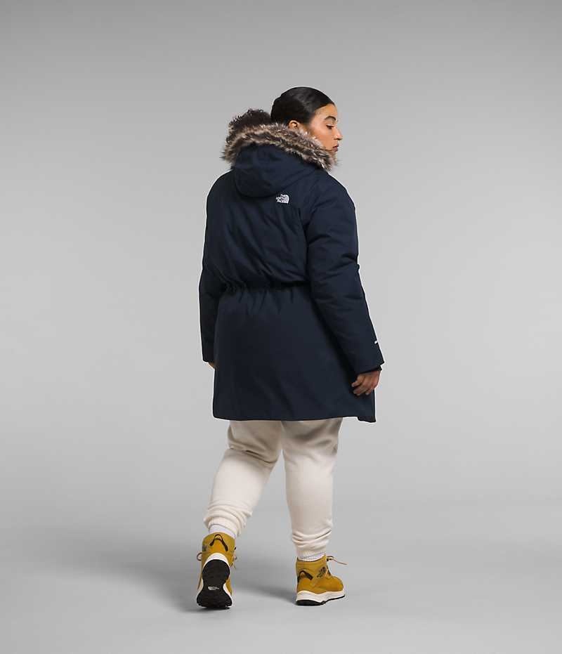 Parka The North Face Plus Arctic Femme Bleu Marine | PARIS LPWYC