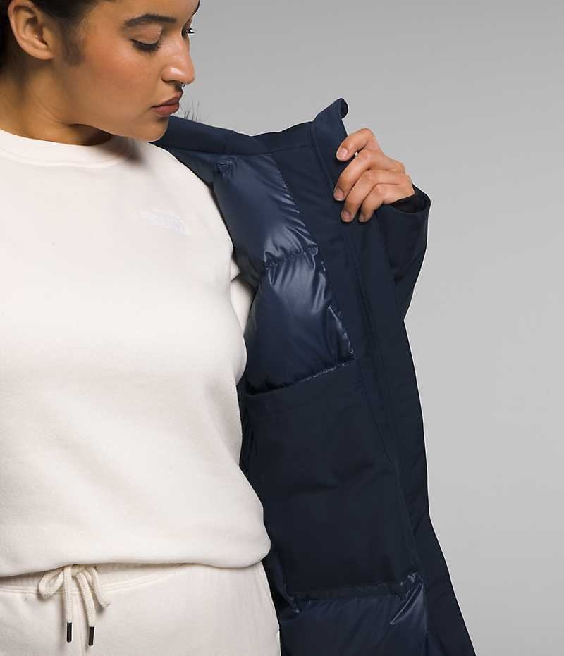 Parka The North Face Plus Arctic Femme Bleu Marine | PARIS LPWYC