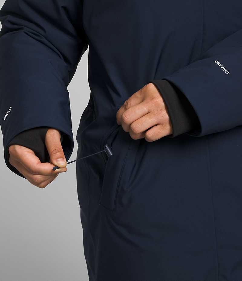 Parka The North Face Plus Arctic Femme Bleu Marine | PARIS LPWYC
