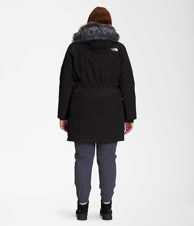 Parka The North Face Plus Arctic Femme Noir | FR MZGQL