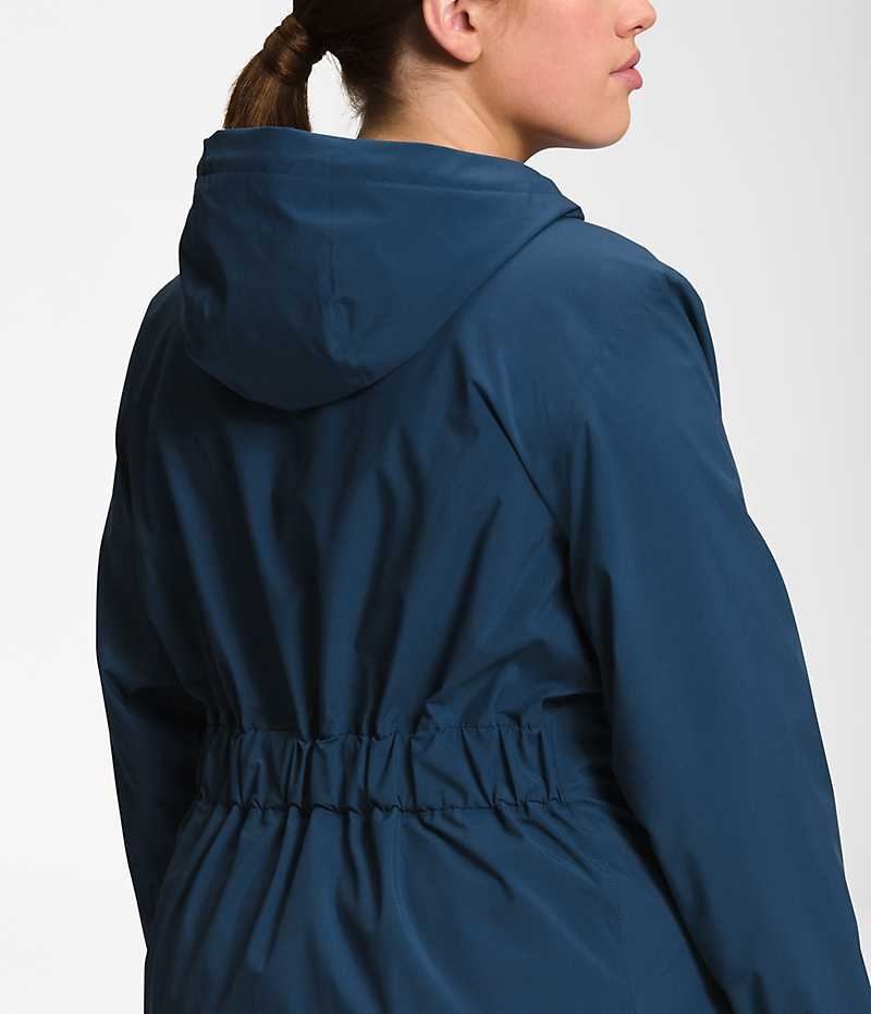 Parka The North Face Plus City Breeze Rain II Femme Bleu | PARIS LXIGE