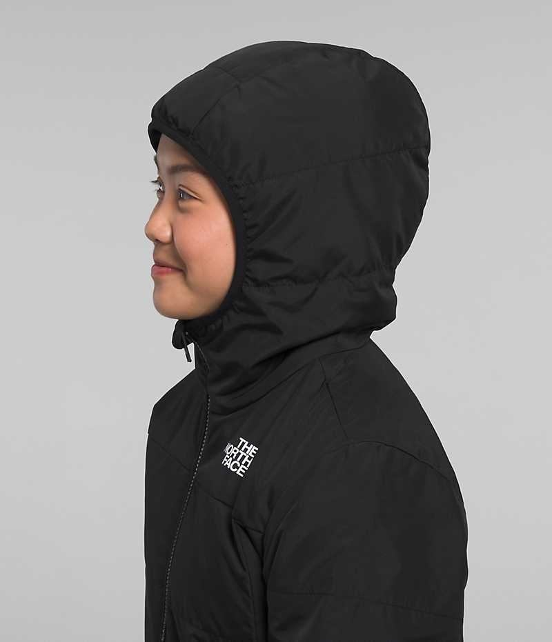 Parka The North Face Reversible Mossbud Fille Noir | FR NBZDT
