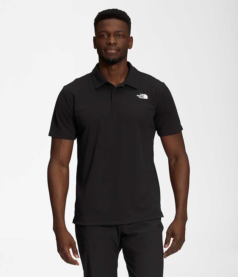 Polo The North Face Wander Homme Noir | FR SLOMB