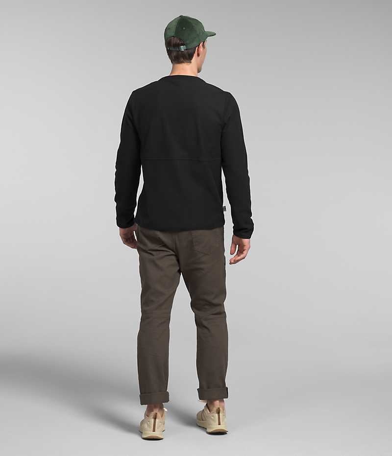 Pulls De Golf The North Face Alpine Polartec® 100 Crew Homme Noir | FRANCE XUEJF