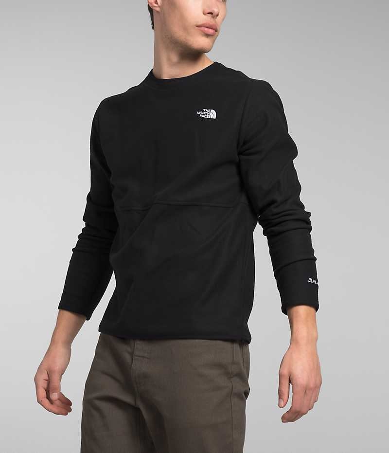 Pulls De Golf The North Face Alpine Polartec® 100 Crew Homme Noir | FRANCE XUEJF