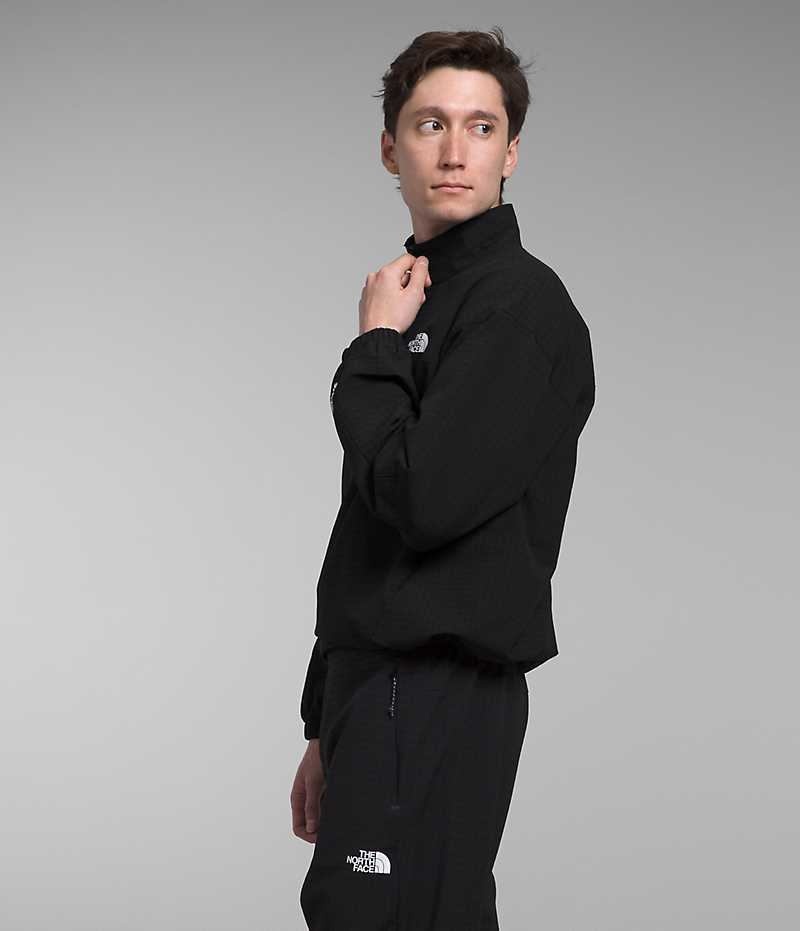 Pulls De Golf The North Face Tekware™ Grid ¼-Zip Homme Noir | PARIS TKHSC