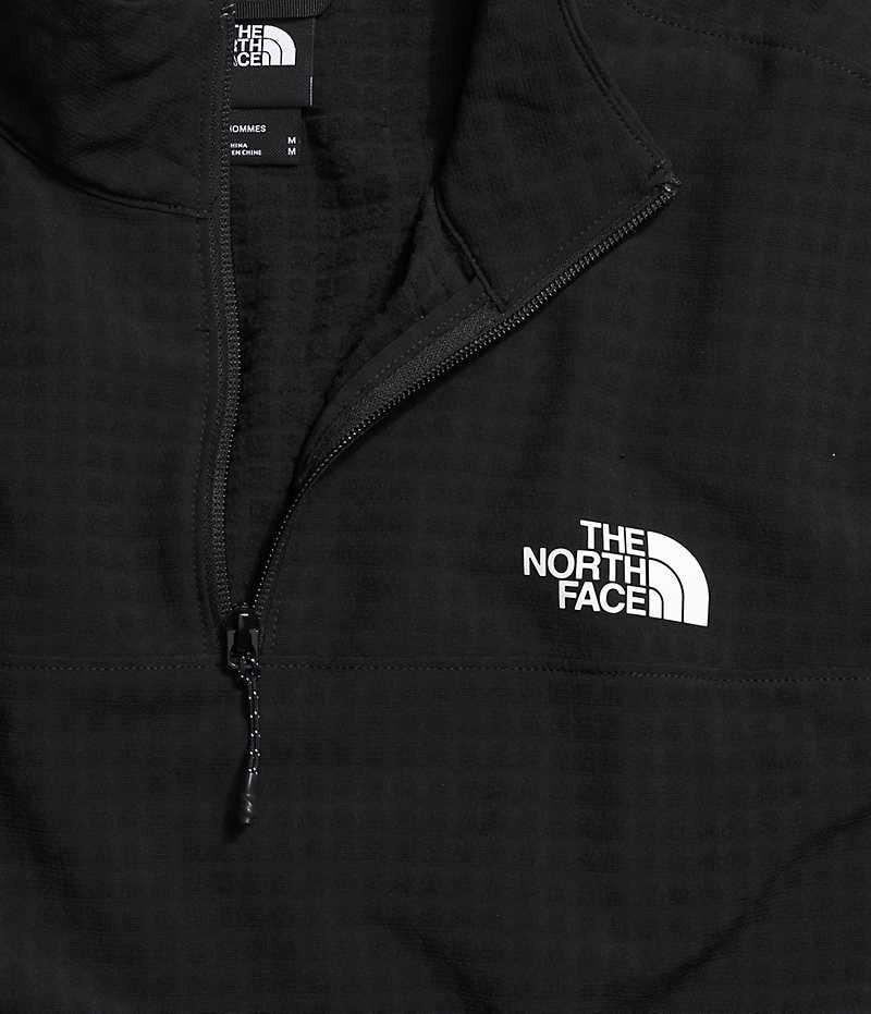 Pulls De Golf The North Face Tekware™ Grid ¼-Zip Homme Noir | PARIS TKHSC