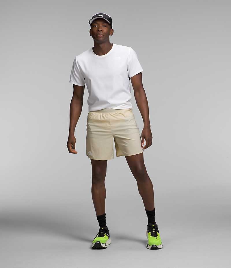 Short The North Face Summit Series Pacesetter Run Brief Homme Blanche | FR FCANV