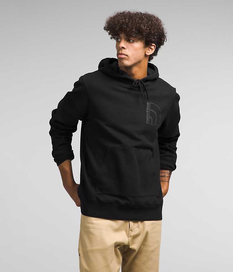 Sweat a Capuche The North Face Garment Dye Homme Noir | PARIS CHONM