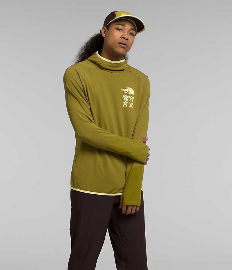 Sweat a Capuche The North Face Trailwear Cerro Alto Homme Vert Olive | FRANCE DFEIG