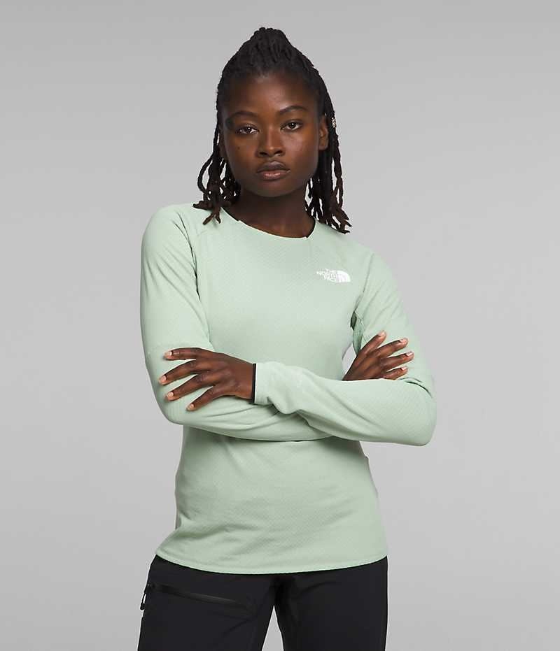 Sweatshirt The North Face Summit Series FUTUREFLEECE™ Crew Femme Menthe | FR LANZX