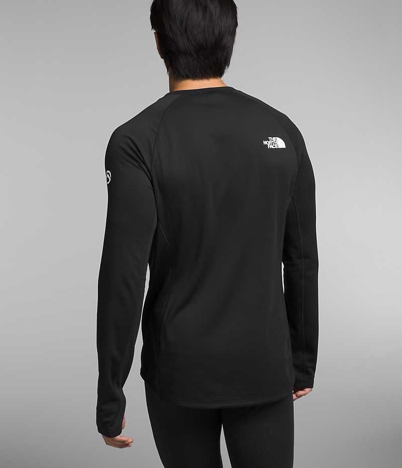 Sweatshirt The North Face Summit Series Pro 120 Crew Homme Noir | PARIS CAFIW