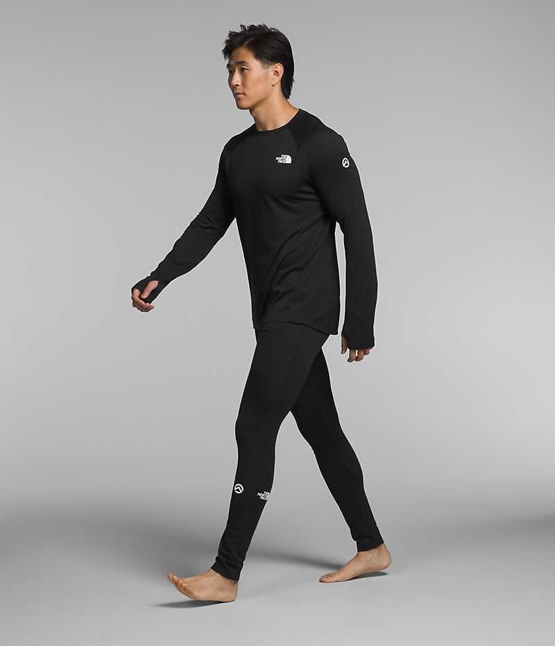 Sweatshirt The North Face Summit Series Pro 120 Crew Homme Noir | PARIS CAFIW