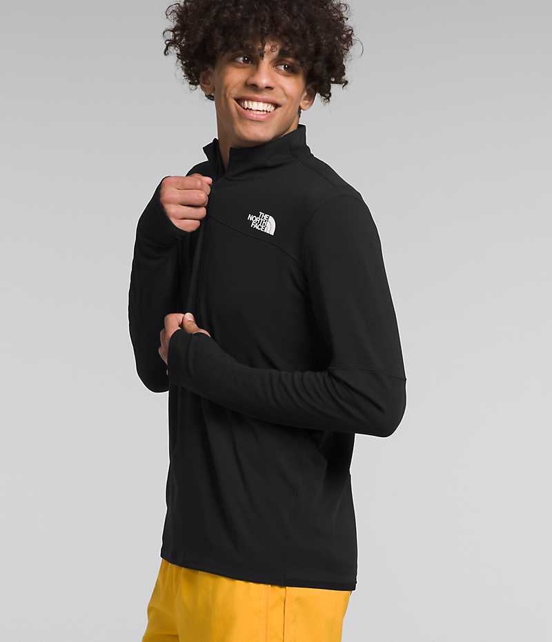 Sweatshirt The North Face Sunriser ¼-Zip Homme Noir | PARIS UXLAF