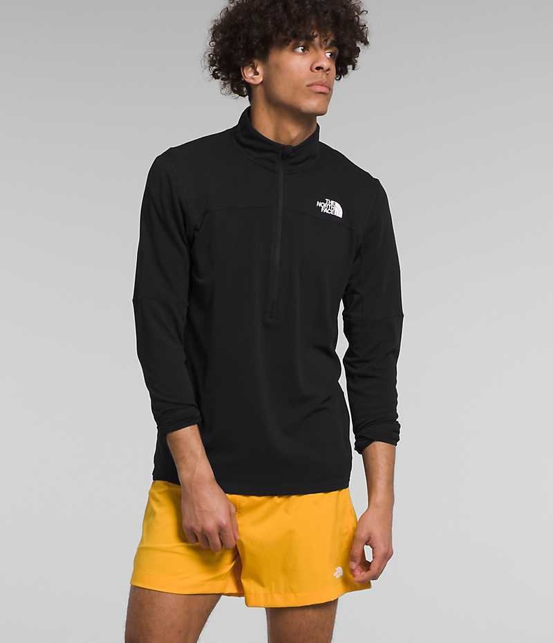 Sweatshirt The North Face Sunriser ¼-Zip Homme Noir | PARIS UXLAF