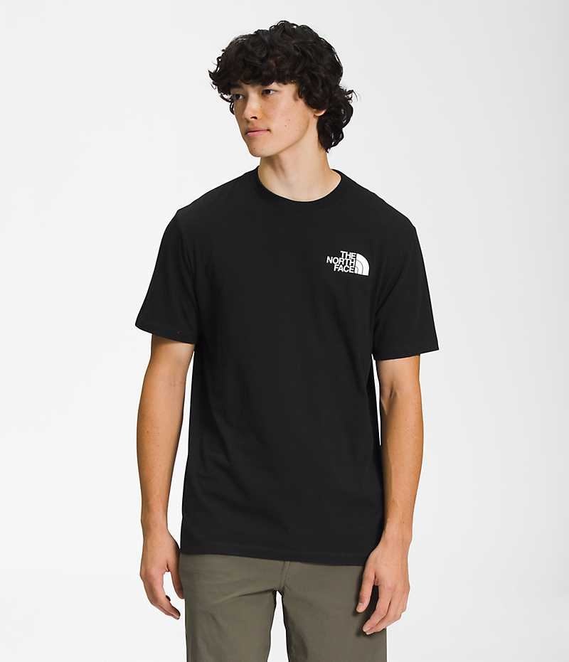 T-Shirt The North Face Corta Sleeve Box NSE Homme Noir | FRANCE IKTGY