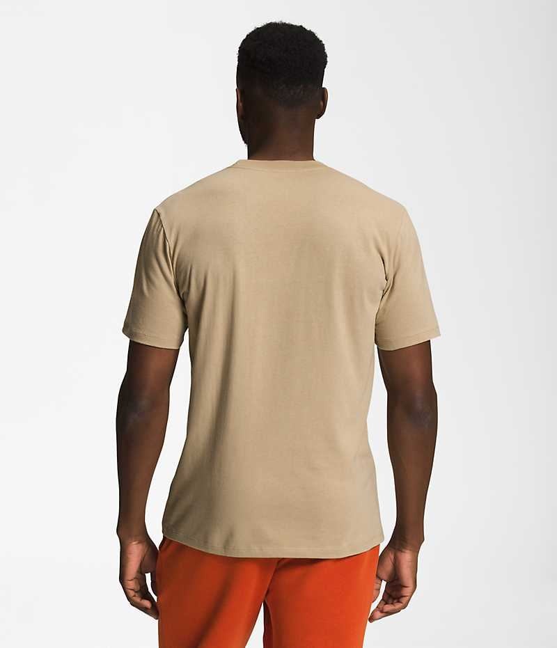 T-Shirt The North Face Corta Sleeve Half Dome Homme Kaki | FR MPDAI