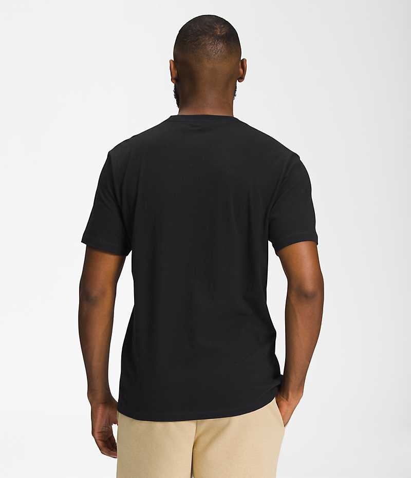 T-Shirt The North Face Corta Sleeve Half Dome Homme Noir | FRANCE GSCLU