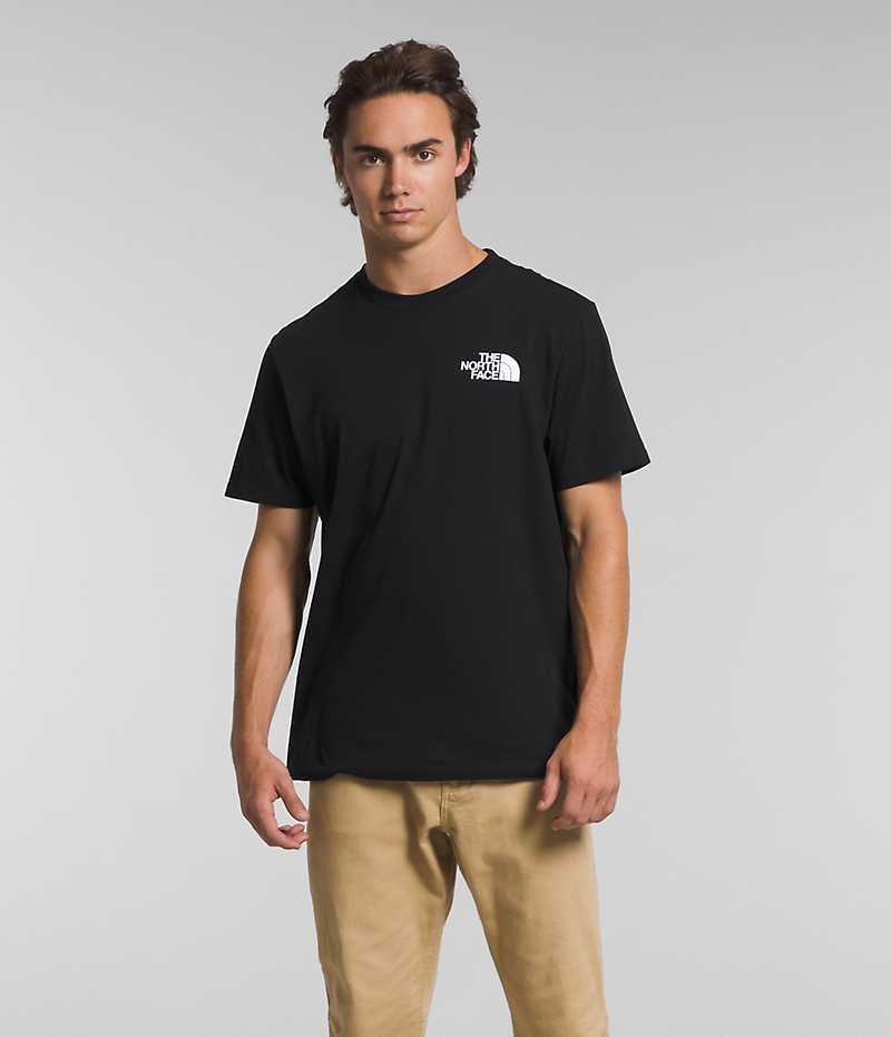 T-Shirt The North Face Corta Sleeve Solo Homme Noir | PARIS BIQDU