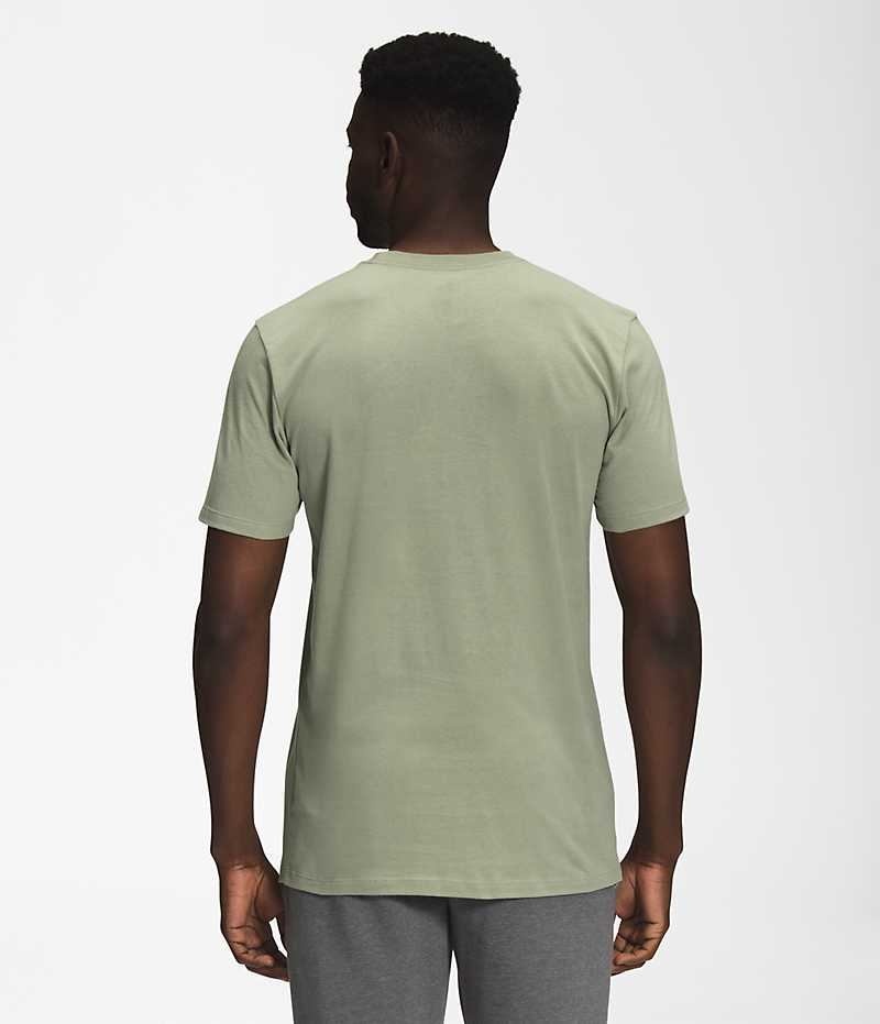 T-Shirt The North Face Corta Sleeve Tequila Sunrise Homme Vert | FR DCRZF