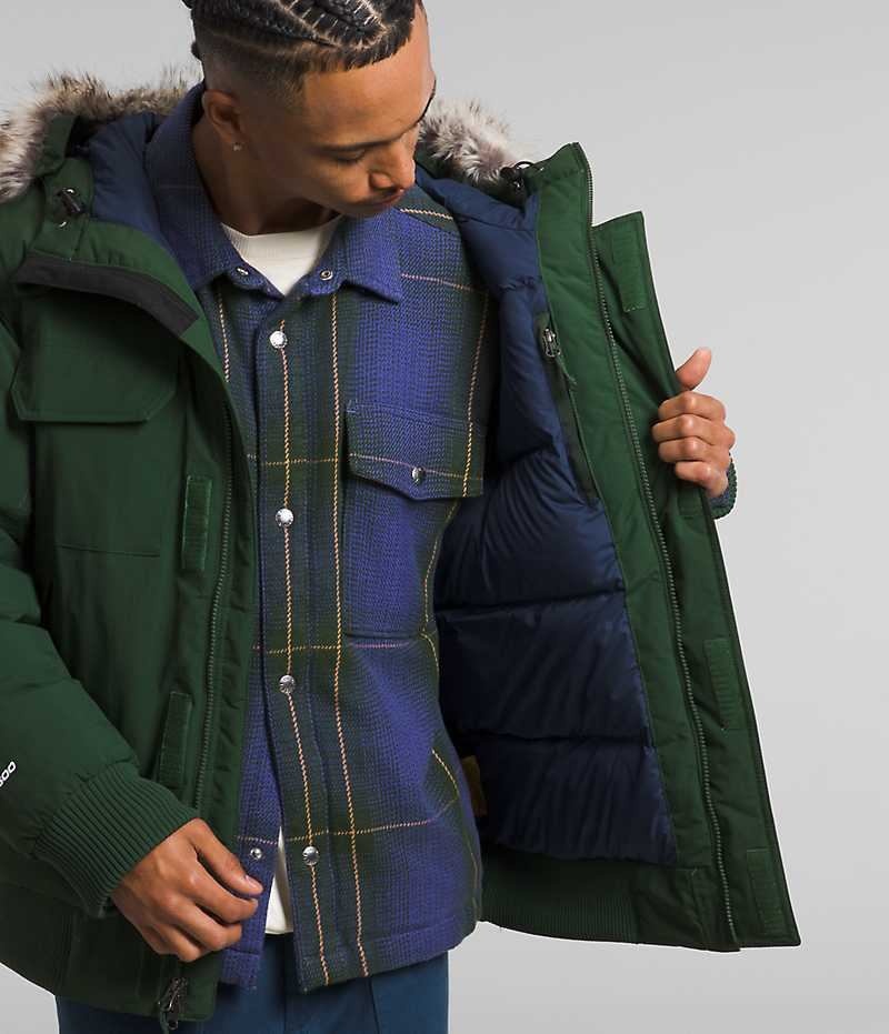 Veste Bomber The North Face McMurdo Homme Vert | FRANCE PAHSJ