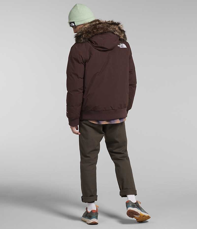 Veste Bomber The North Face McMurdo Homme Marron | FRANCE LRCKB