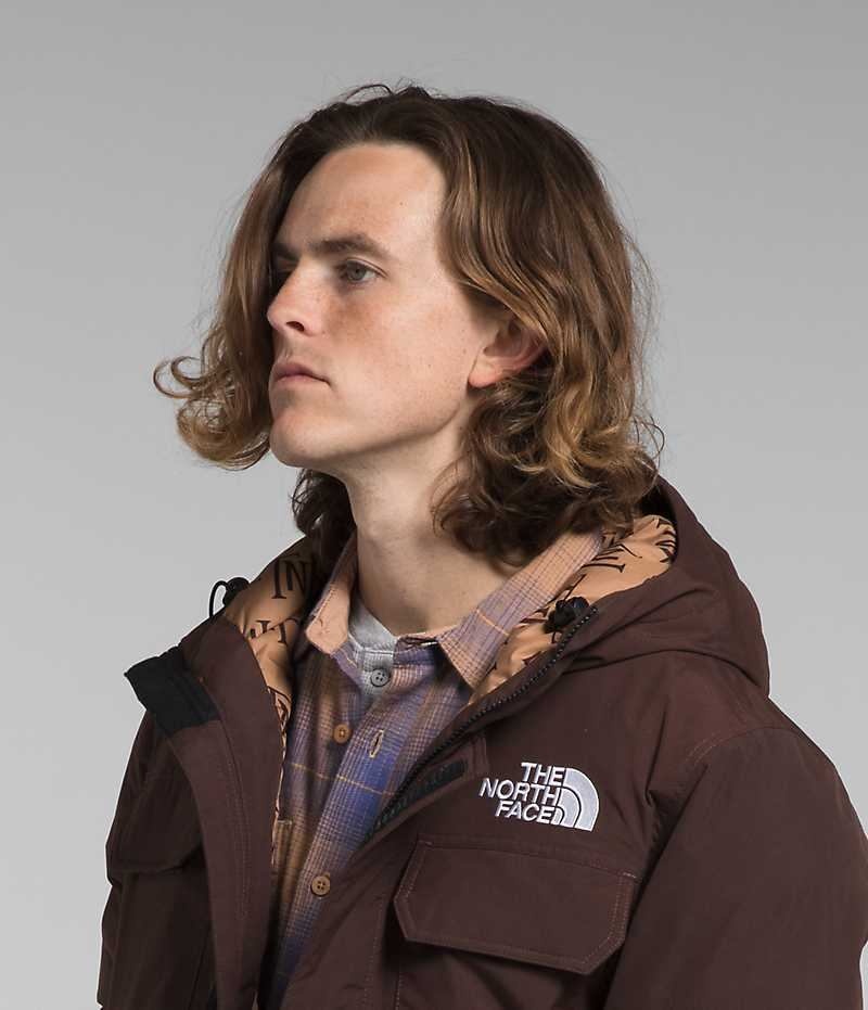 Veste Bomber The North Face McMurdo Homme Marron | FRANCE LRCKB