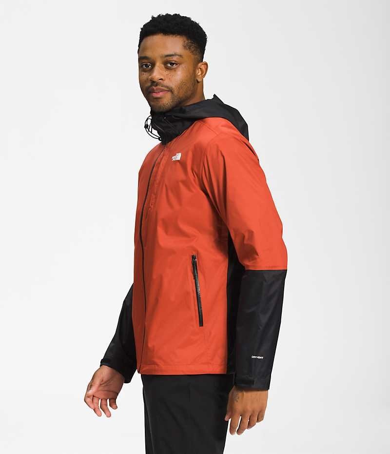 Veste Imperméable The North Face Alta Vista Homme Corail Noir | FRANCE YORCJ