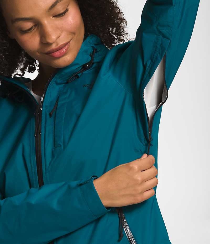 Veste Imperméable The North Face Alta Vista Femme Turquoise | PARIS MGKRZ