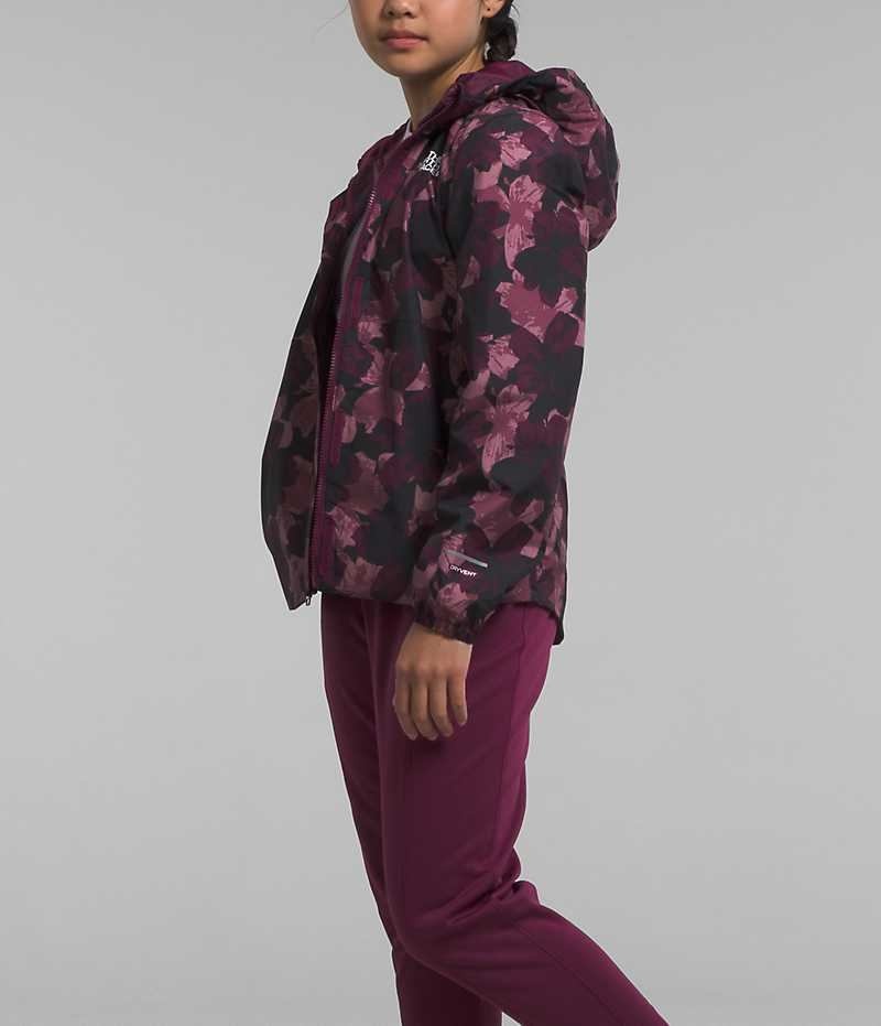 Veste Imperméable The North Face Antora Fille Bordeaux | FR MRDVN