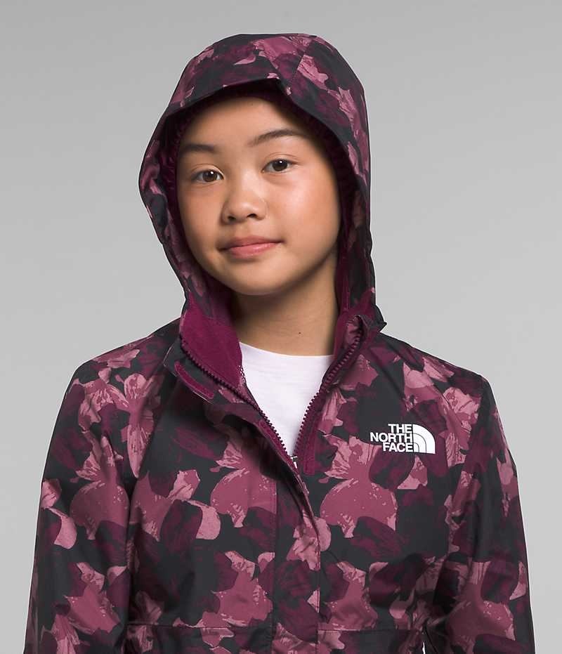 Veste Imperméable The North Face Antora Fille Bordeaux | FR MRDVN