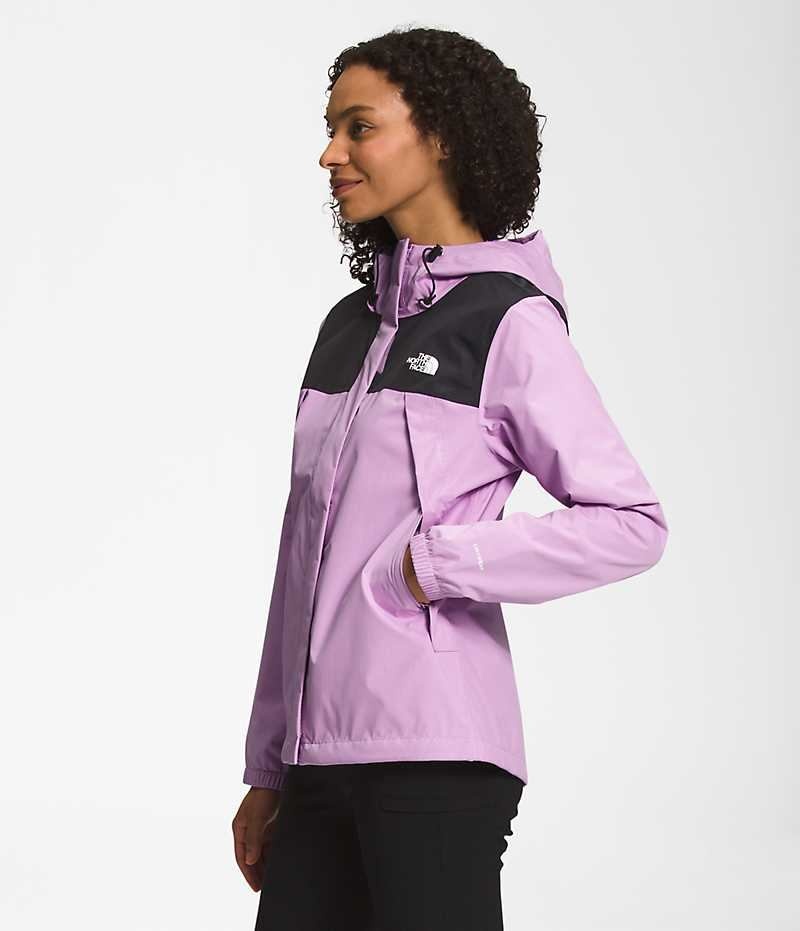 Veste Imperméable The North Face Antora Femme Lavande | FRANCE XGVQW