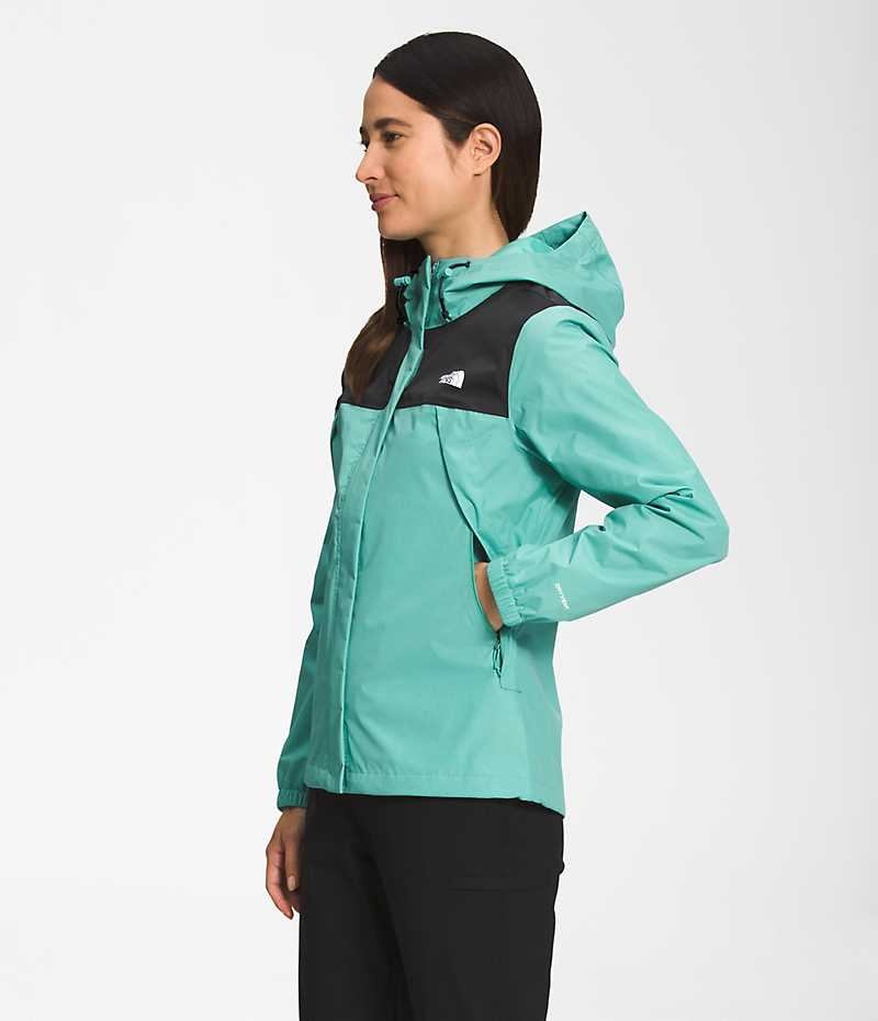 Veste Imperméable The North Face Antora Femme Turquoise | FR DFVQO