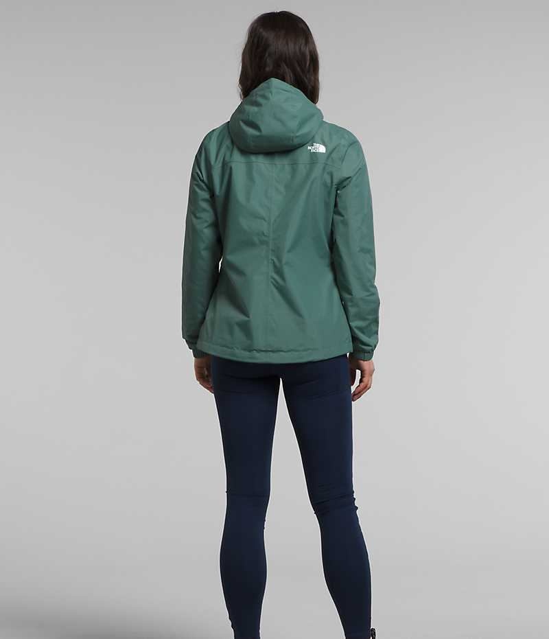 Veste Imperméable The North Face Antora Femme Vert | FRANCE BOEFJ