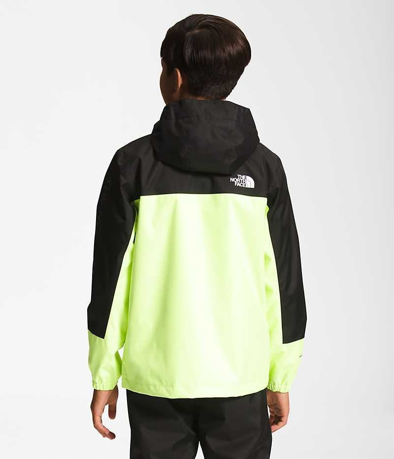 Veste Imperméable The North Face Antora Garcon Vert Noir | FRANCE ZUYSL