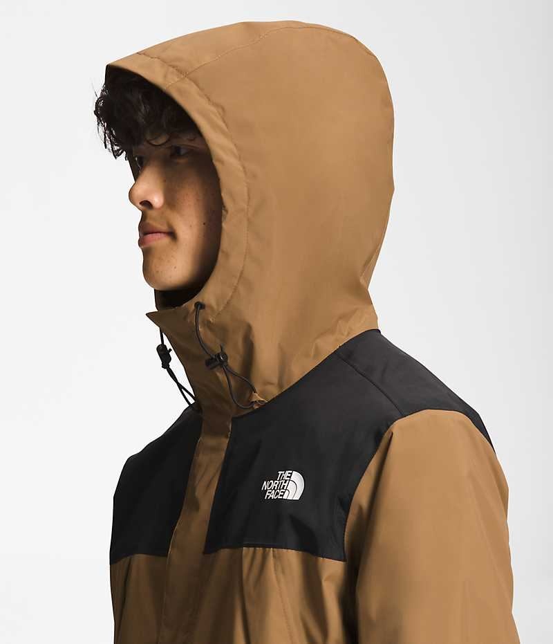 Veste Imperméable The North Face Antora Homme Noir Marron | PARIS CQOUF