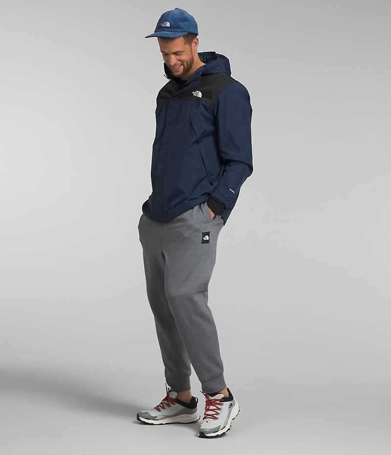 Veste Imperméable The North Face Big Antora Homme Bleu Marine Noir | FRANCE HICGD
