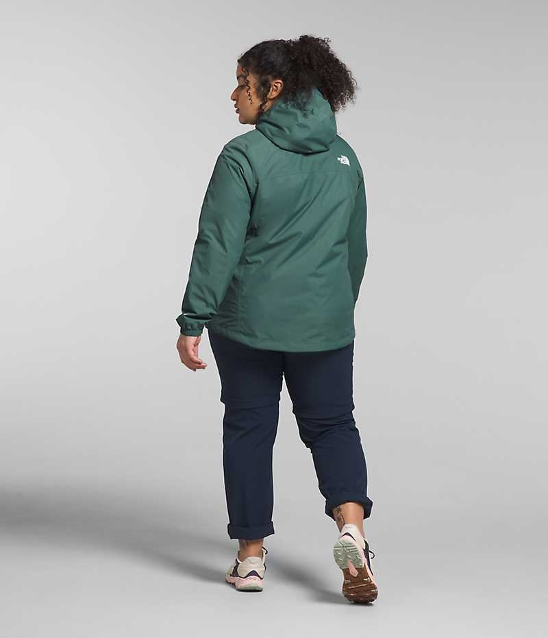 Veste Imperméable The North Face Plus Antora Femme Vert | PARIS QHRON
