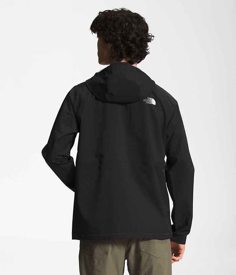 Veste Imperméable The North Face Valle Vista Stretch Homme Noir | FRANCE GFNQM