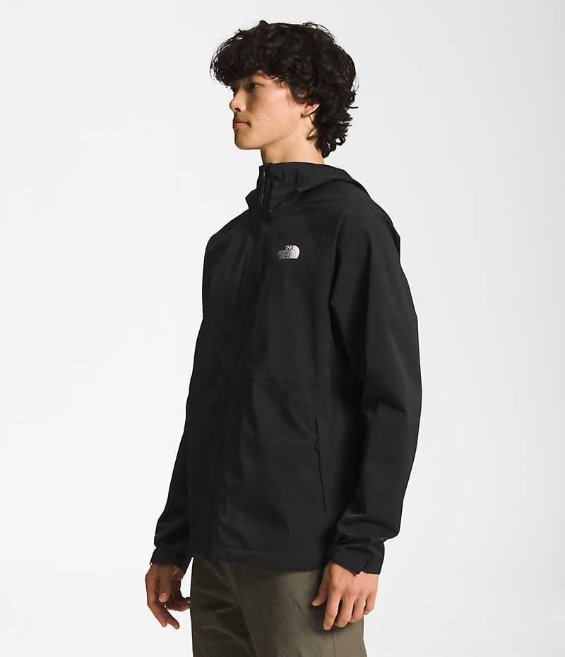 Veste Imperméable The North Face Valle Vista Stretch Homme Noir | FRANCE GFNQM