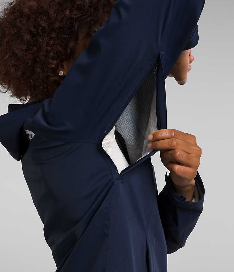 Veste Imperméable The North Face Valle Vista Stretch Femme Bleu Marine | FRANCE ODPFE