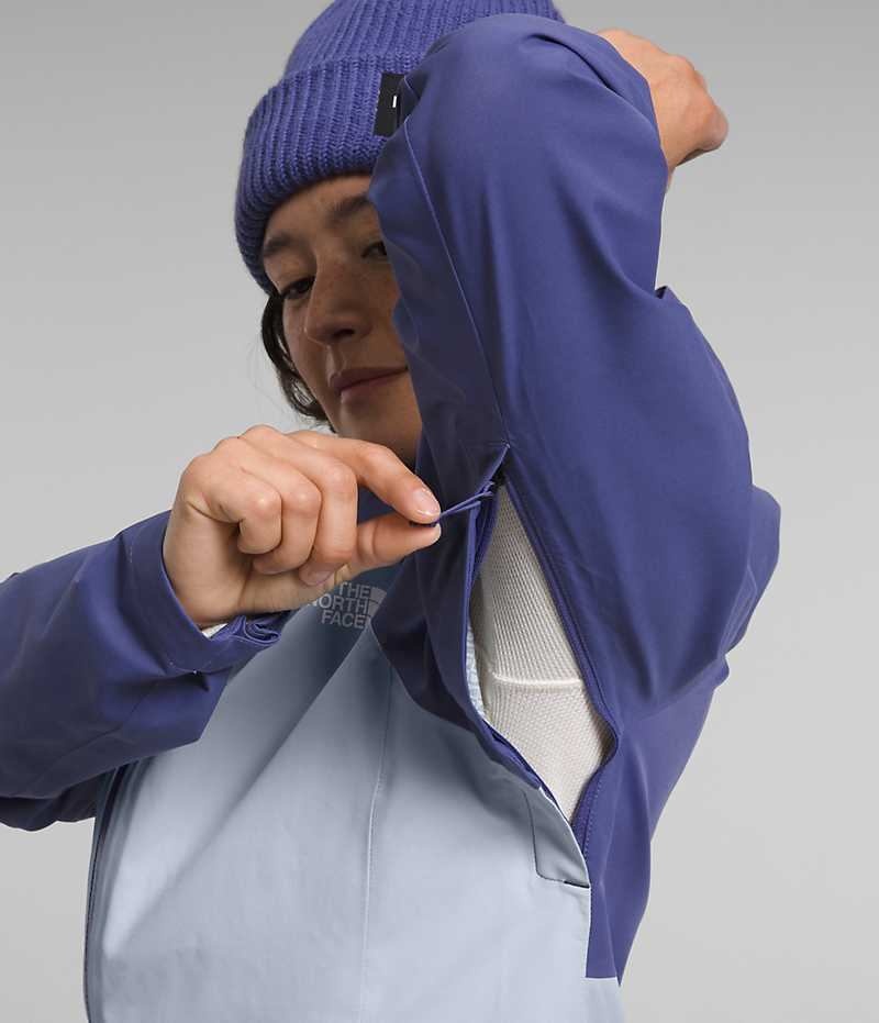 Veste Imperméable The North Face Valle Vista Stretch Femme Bleu | PARIS ISQNG