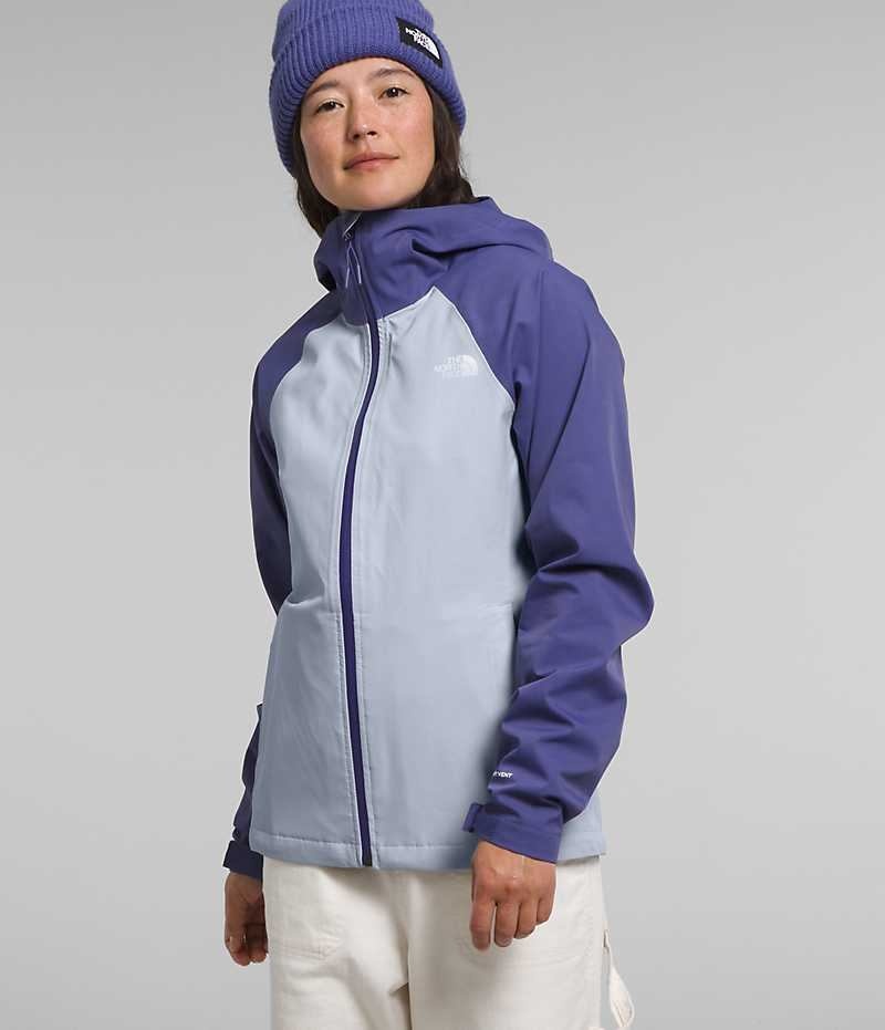 Veste Imperméable The North Face Valle Vista Stretch Femme Bleu | PARIS ISQNG