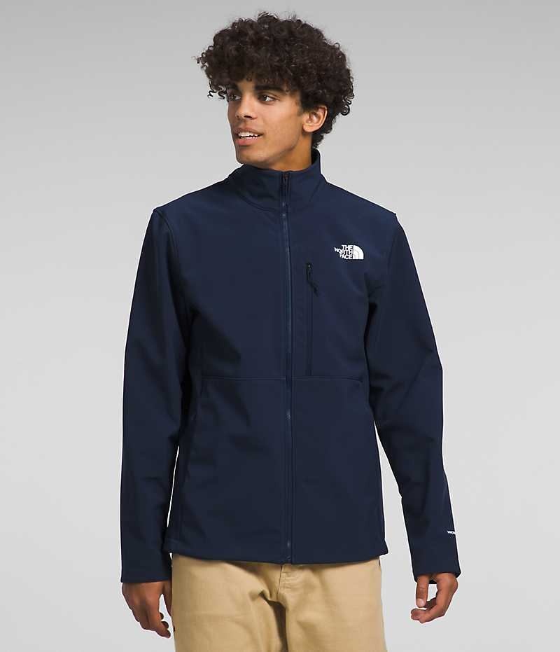 Veste Softshell The North Face Apex Bionic 3 Homme Bleu Marine | FRANCE GFIMC