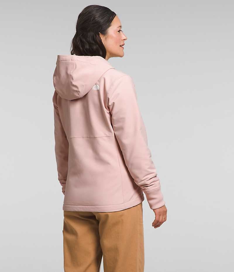 Veste Softshell The North Face Shelbe Raschel Hoodie Femme Rose | PARIS RPLIC