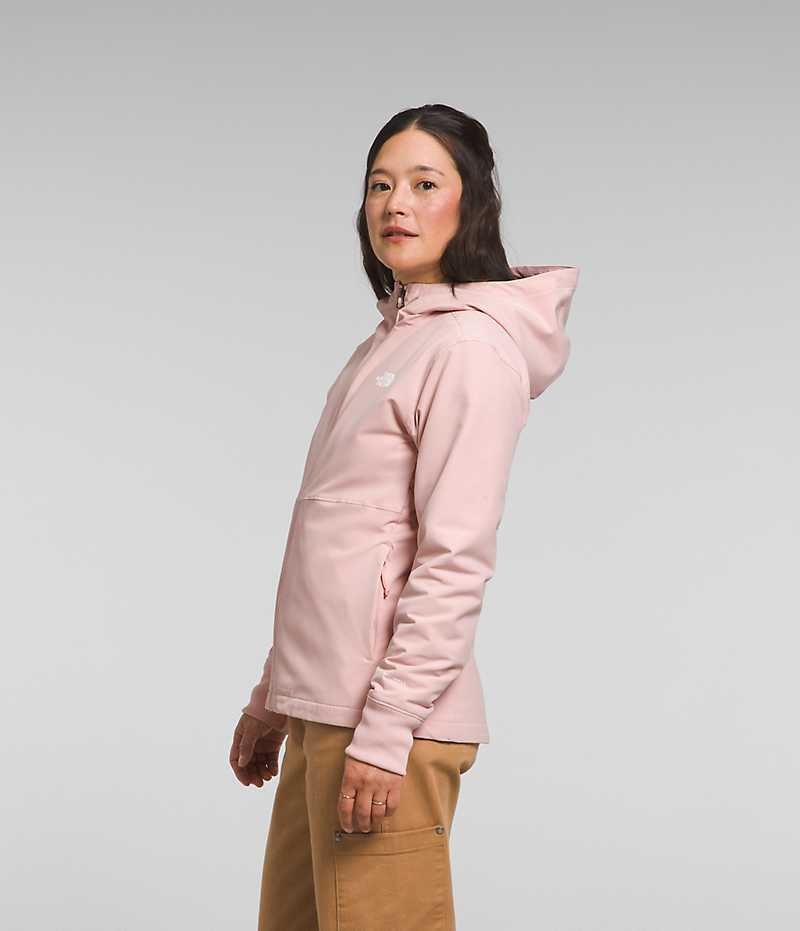 Veste Softshell The North Face Shelbe Raschel Hoodie Femme Rose | PARIS RPLIC