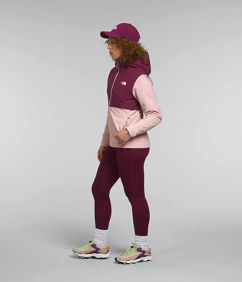 Veste Softshell The North Face Shelbe Raschel Hoodie Femme Rose | FR YEUVA