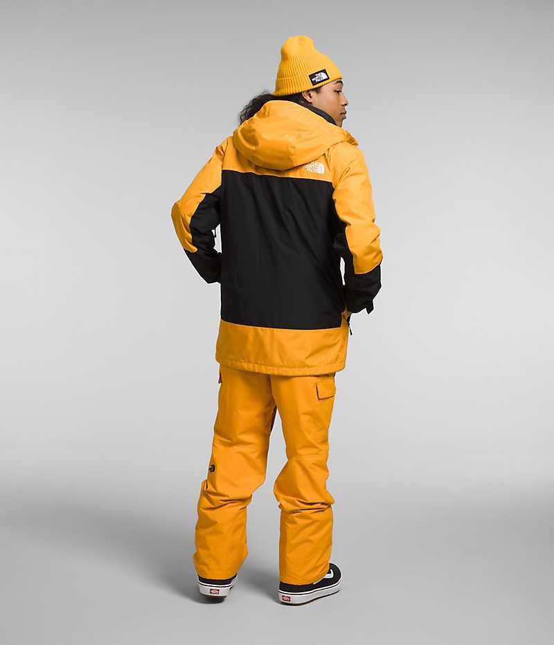 Veste À Capuche The North Face ThermoBall™ Eco Snow Triclimate® Homme Doré Noir | FRANCE SIUNL